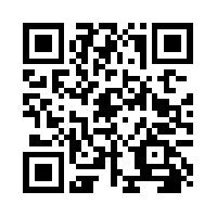 a black and white qr code on a white background